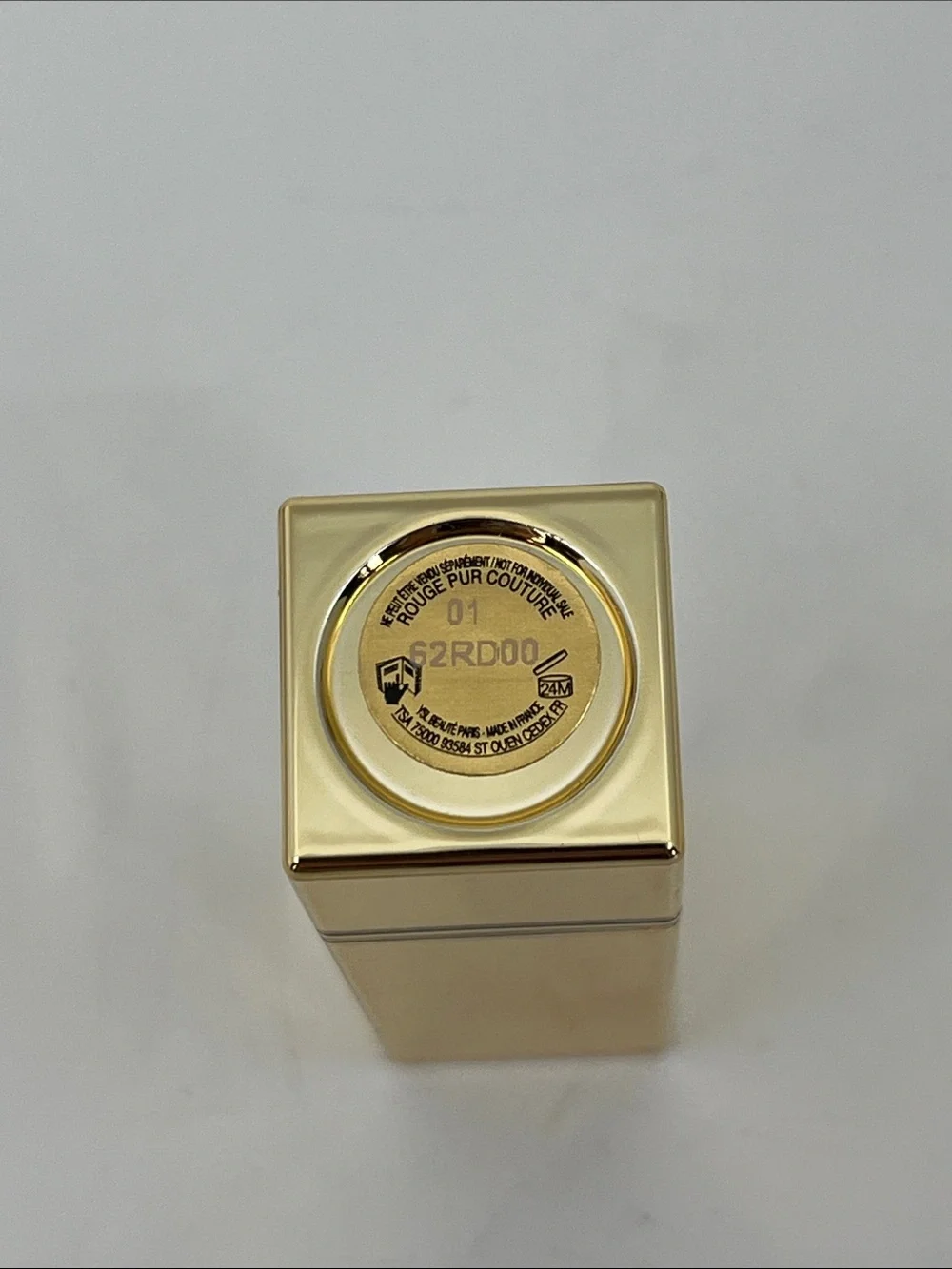 Yves Saint Laurent Rouge Pur Couture Lipstick 01 Red Travel Size